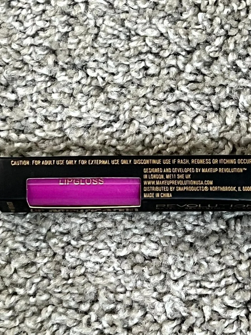 Makeup Revolution Lip Amplification Lip Gloss Shade High Voltage 7 Ml